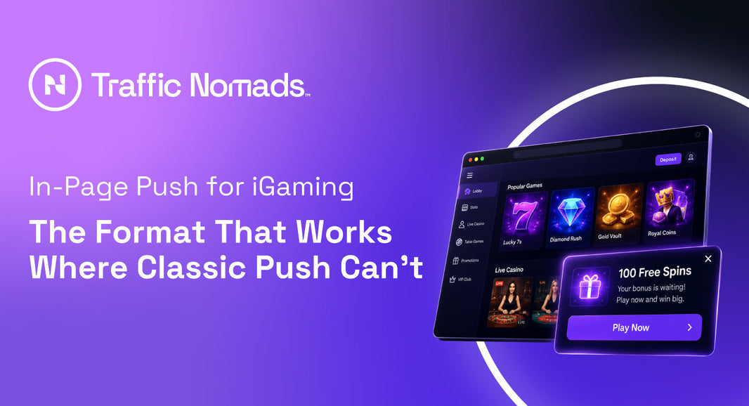 In-Page Push for iGaming: The Format That Works Where Classic Push Can't