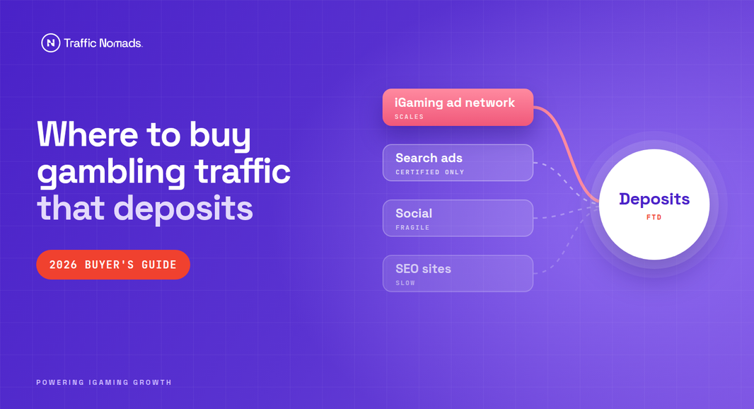 Where to Buy Gambling Traffic in 2026: Sources, Formats and What Converts